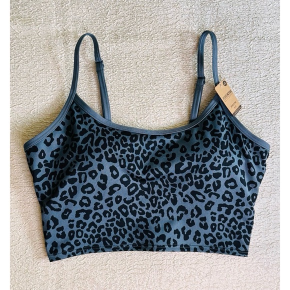 Pink Active Animal Print Ultimate Lightly Lined Sports Bra - Picture 1 of 8